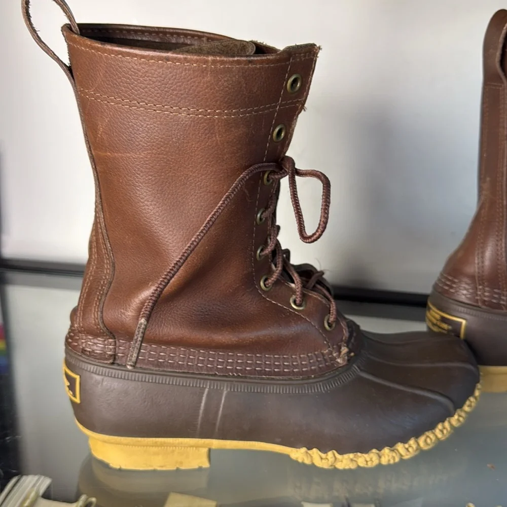 Vintage L.L. Bean Maine Hunting Boots size 8 men